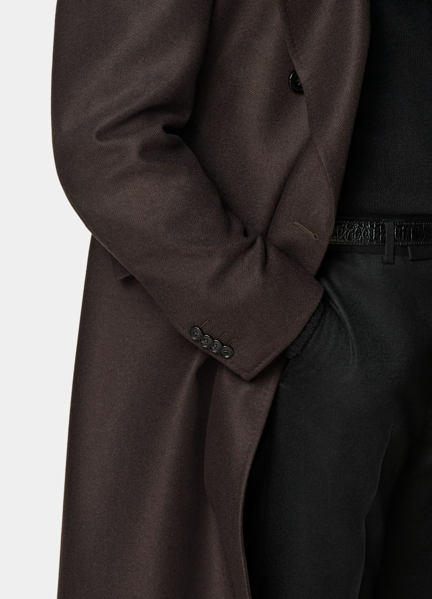 Dark Brown Overcoat