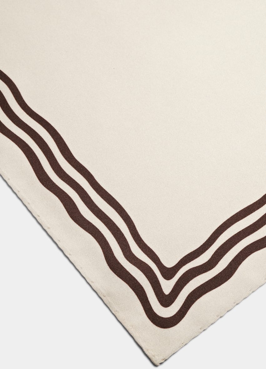 Light Brown Pocket Square