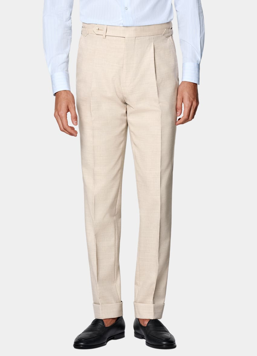 Sand Tailored Fit Havana Suit