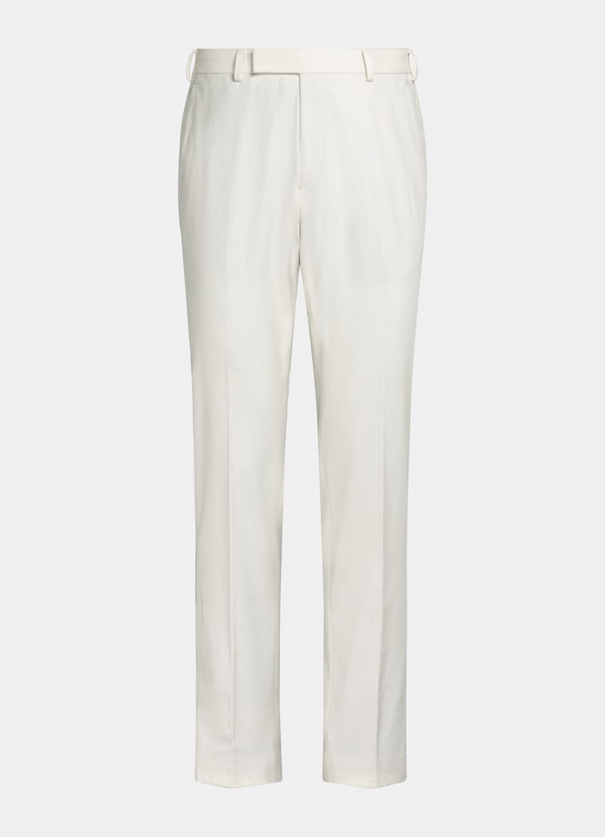 Off-White Straight Leg Pants