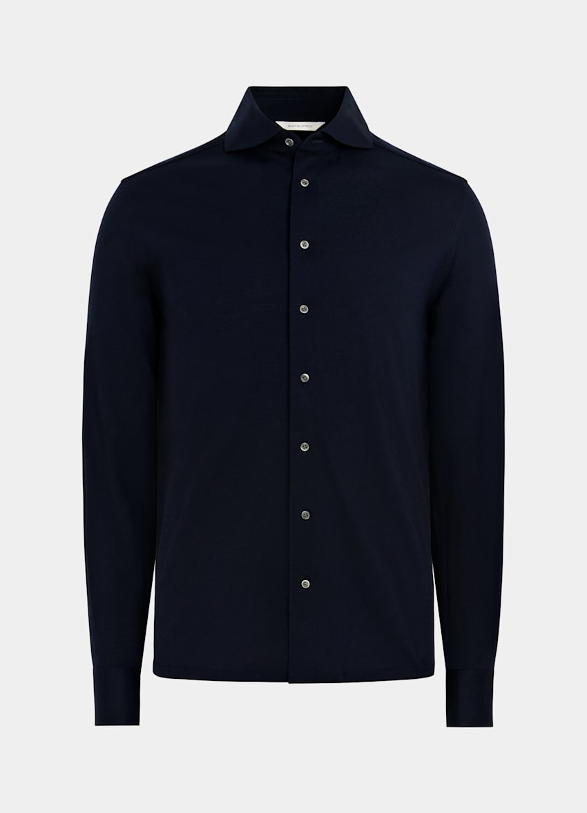 Navy Extra Slim Fit Shirt