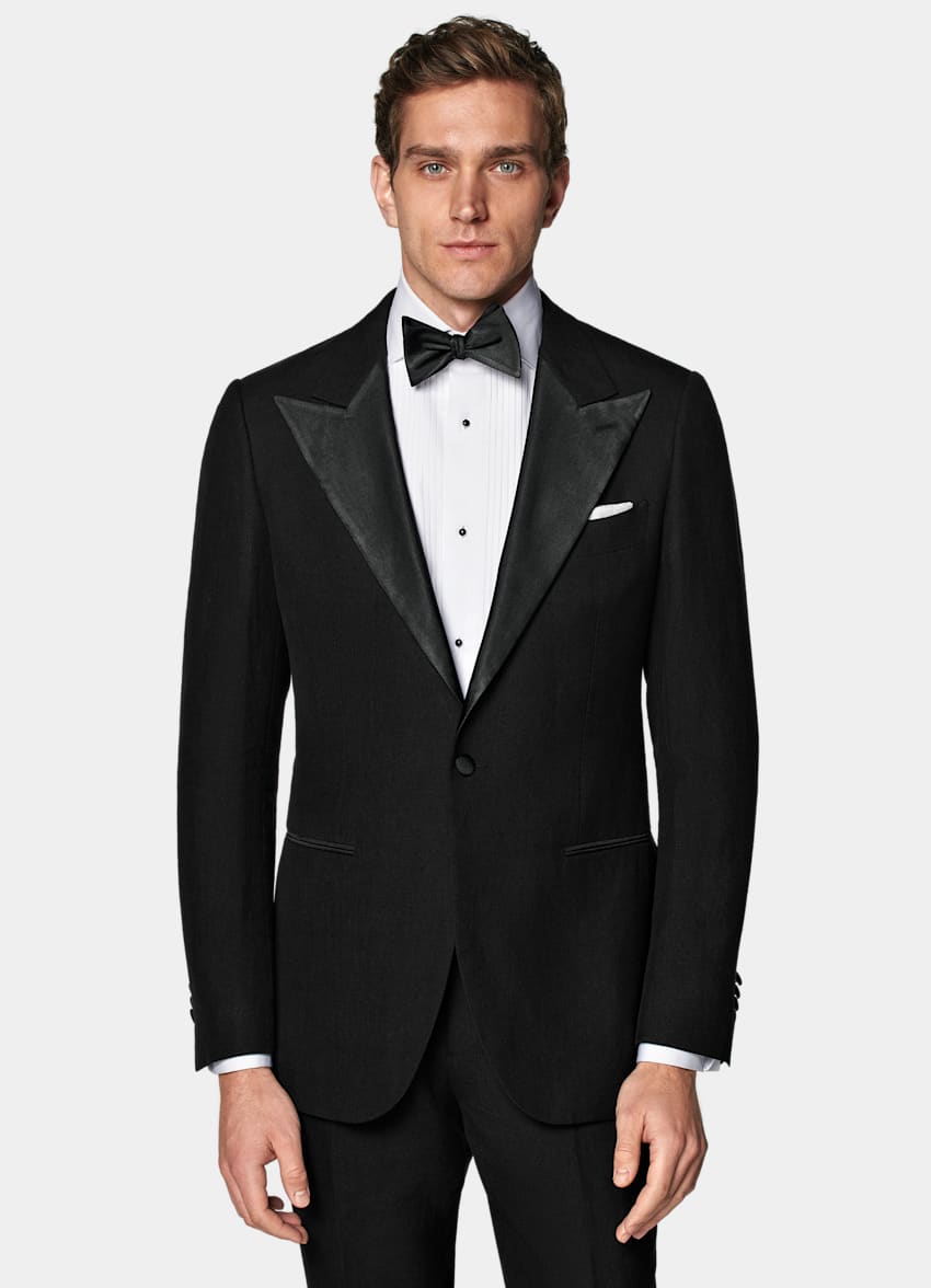 Black Tailored Fit Havana Tuxedo
