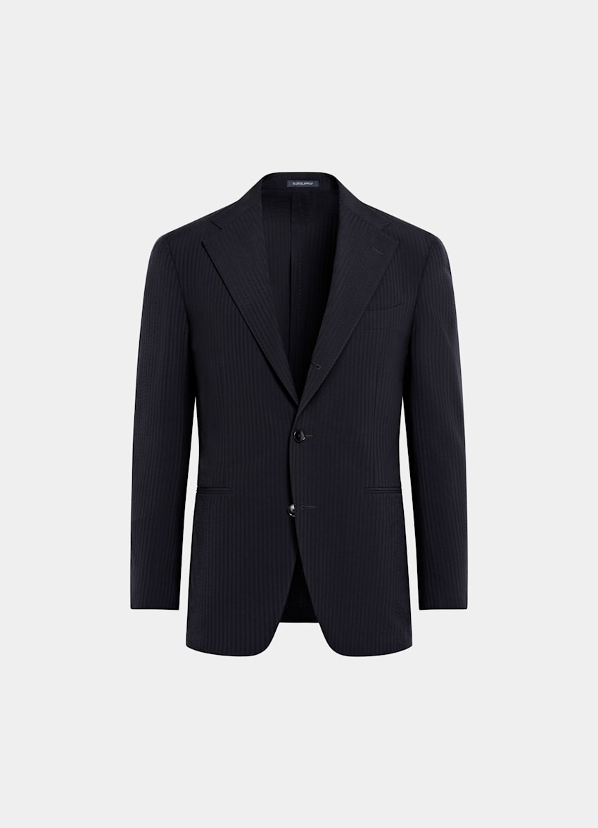 Navy Relaxed Fit Roma Suit