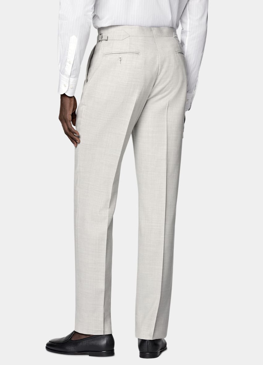 Light Grey Tailored Fit Havana Suit