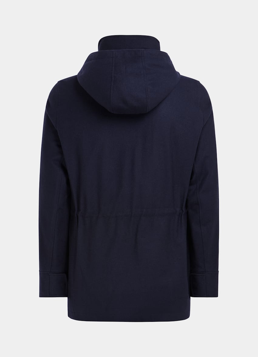 Navy Padded Parka