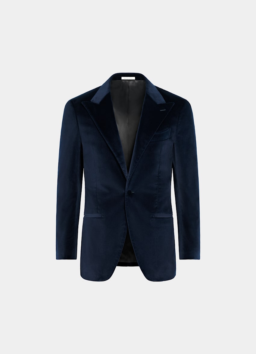 Navy Tailored Fit Havana Dinner Jacket
