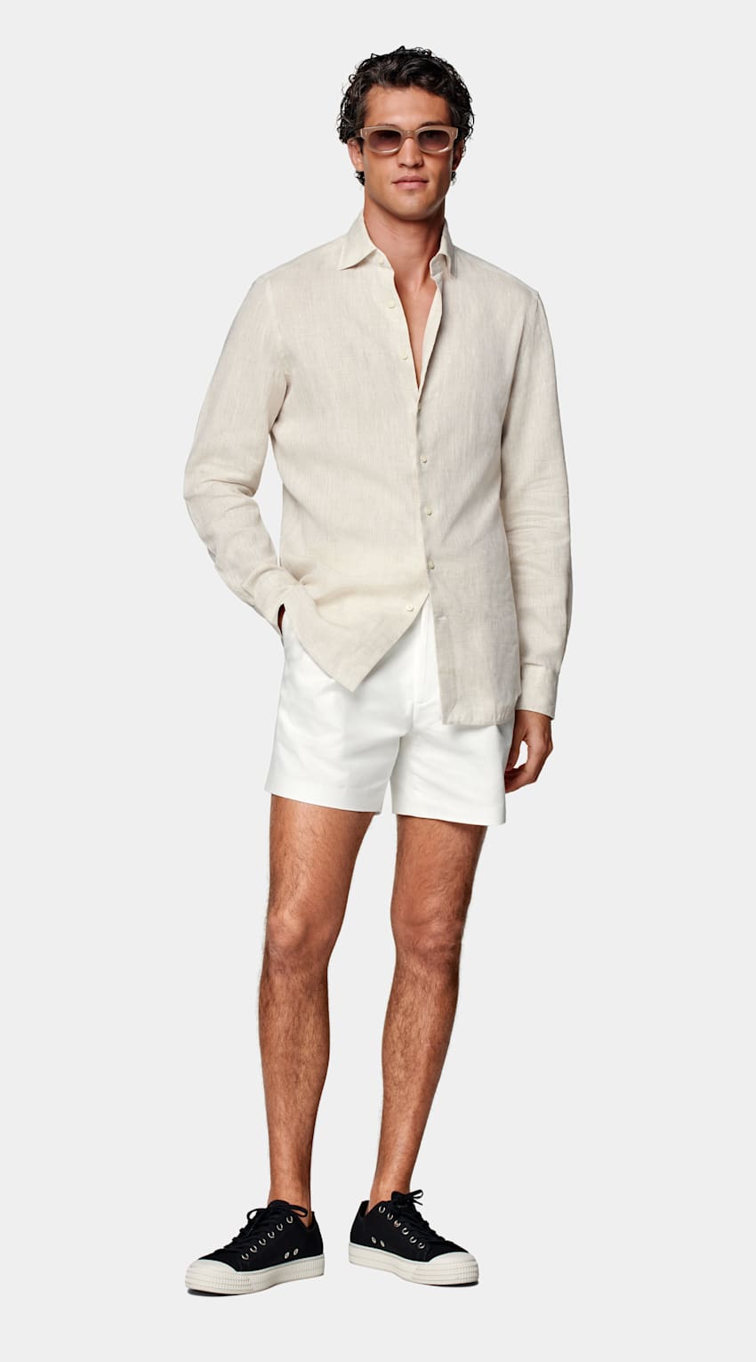 Sand Tailored Fit Shirt