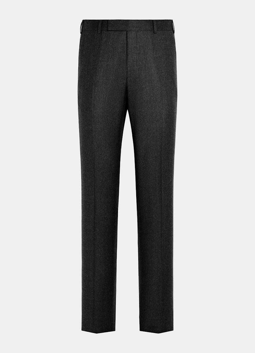 Dark Grey Straight Leg Pants