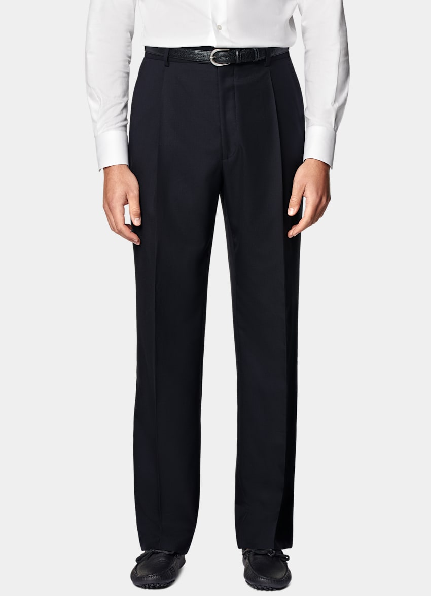 Navy Tailored Fit Havana Suit