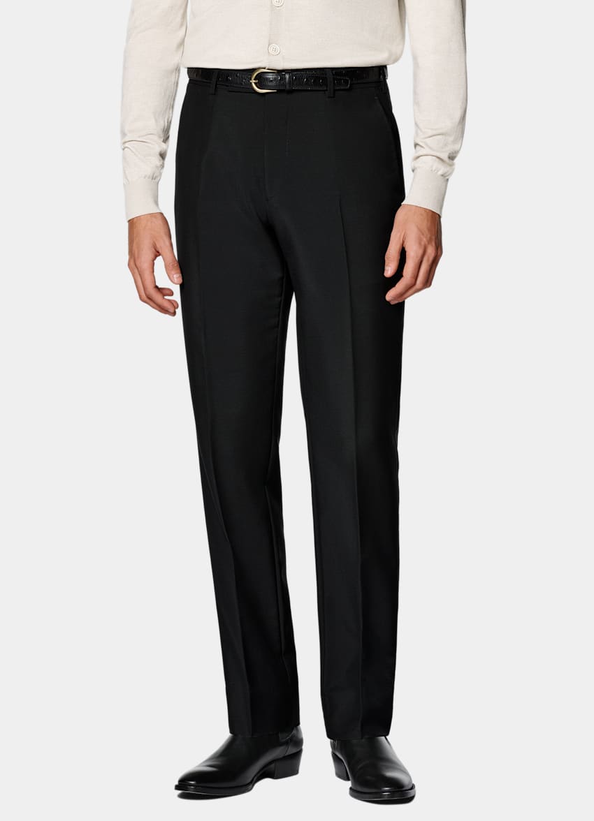 Black Tailored Fit Milano Suit