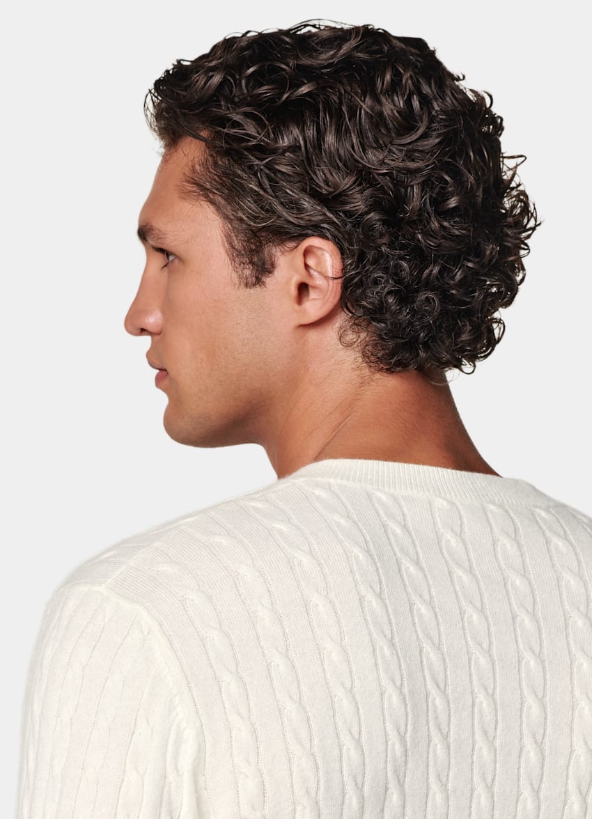 Off-White Cable V-Neck