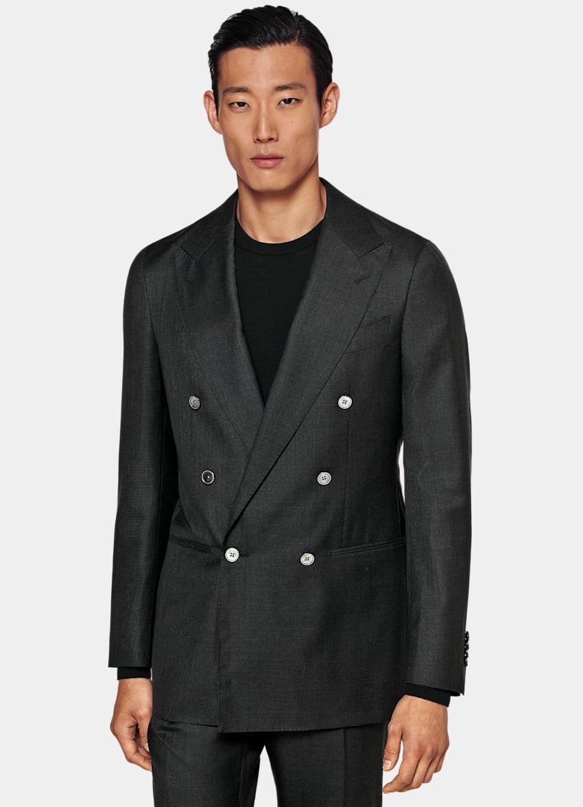 Dark Grey Custom Made Suit