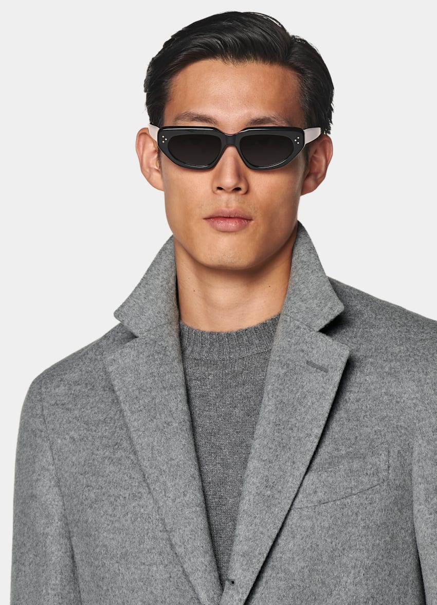 Light Grey Overcoat