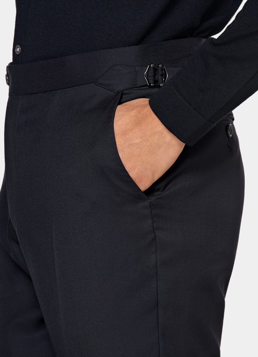 Navy Custom Made Suit