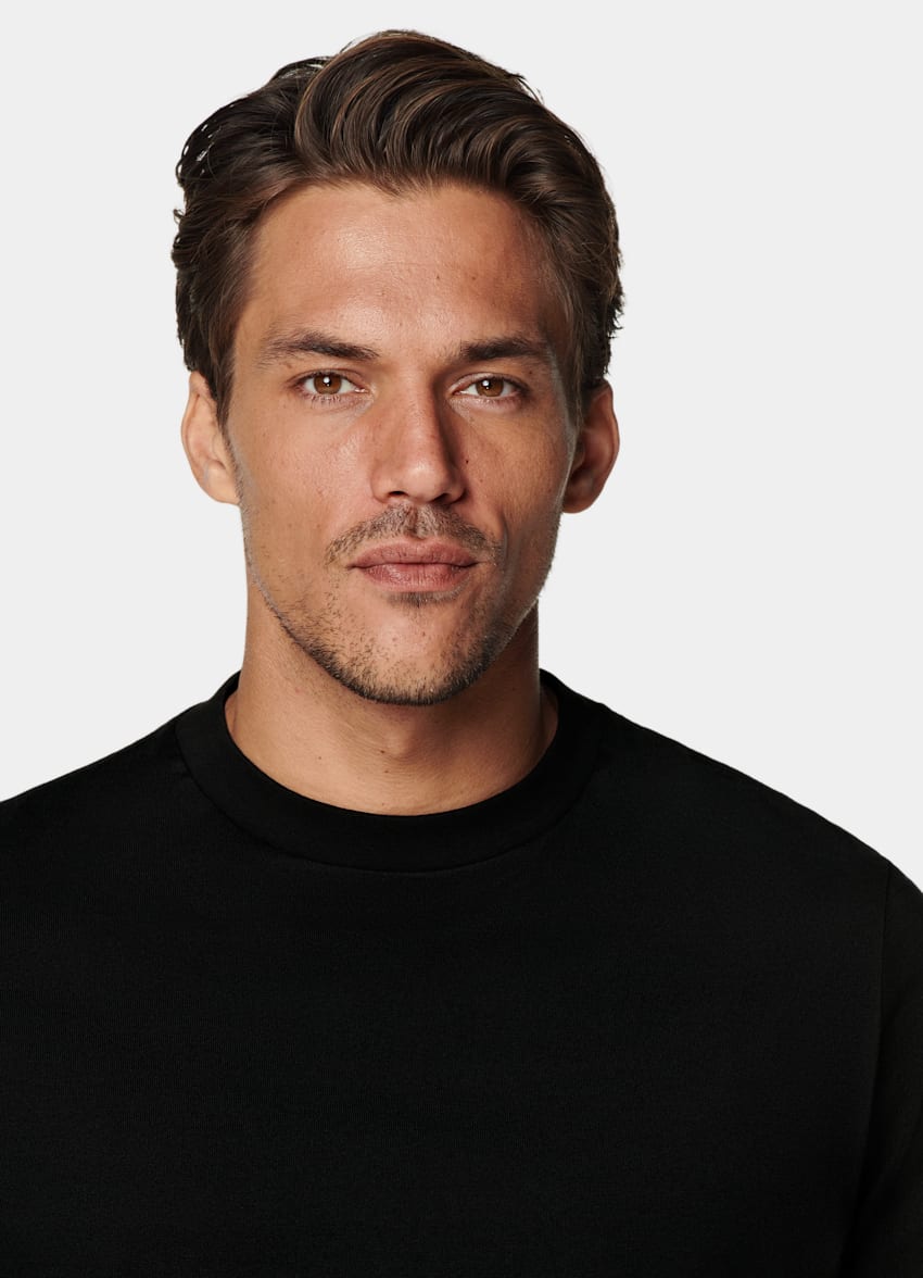 Black Crewneck T-Shirt