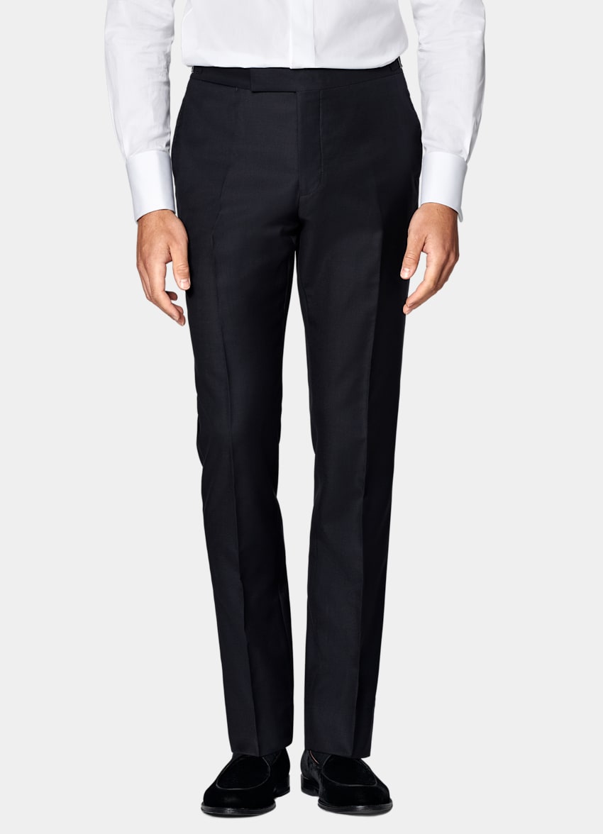 Navy Tailored Fit Lazio Tuxedo