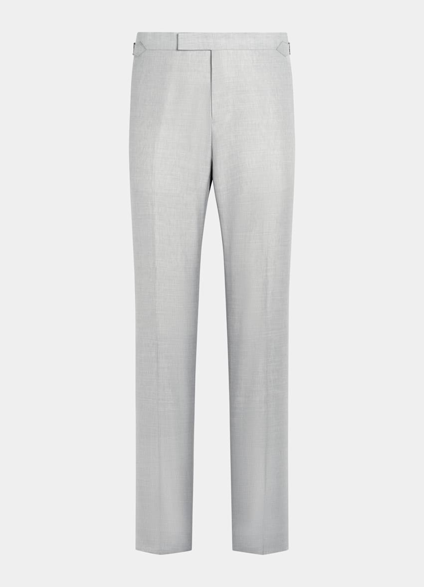 Light Grey Tailored Fit Havana Suit