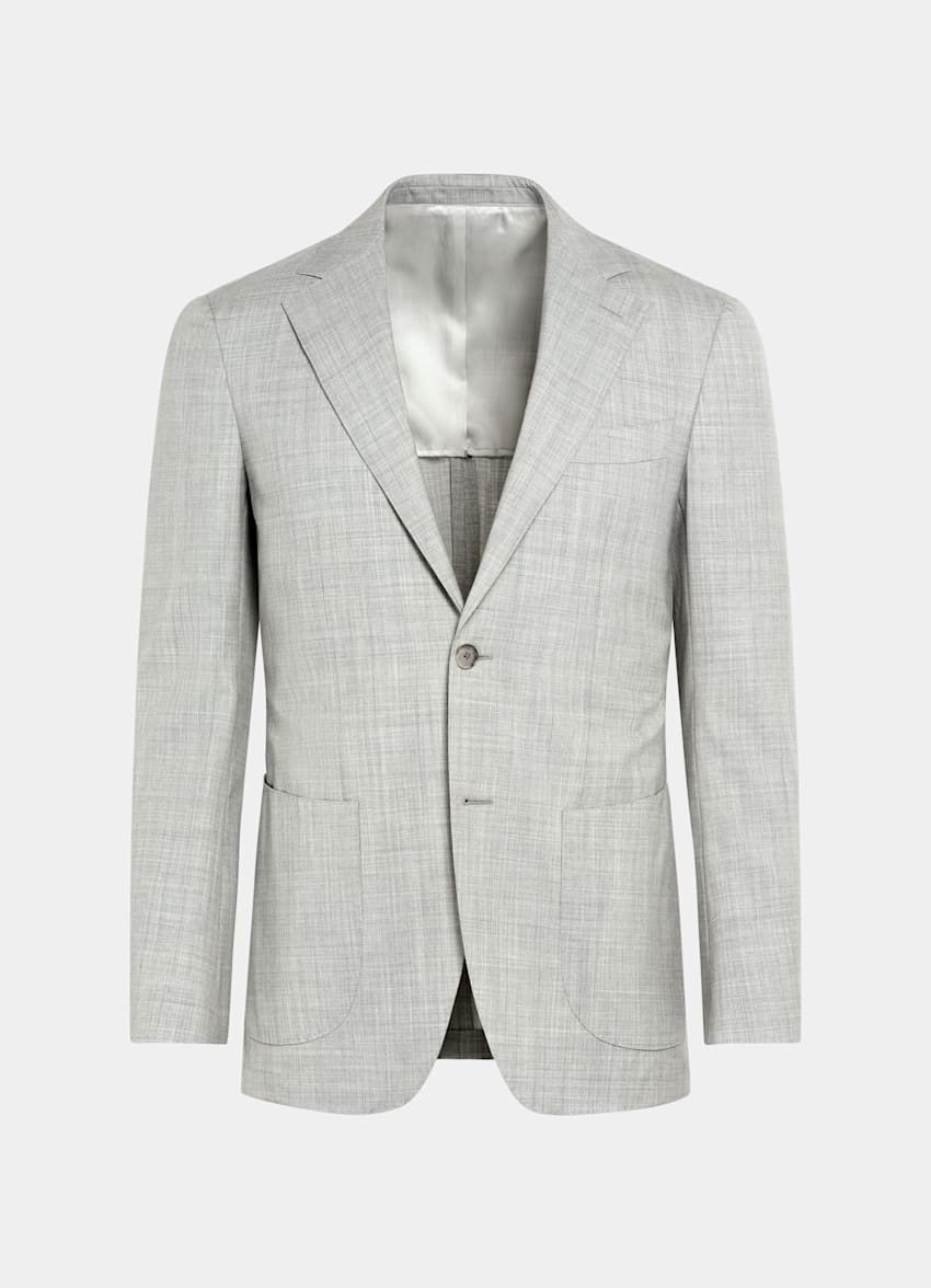 Light Grey Perennial Tailored Fit Havana Suit