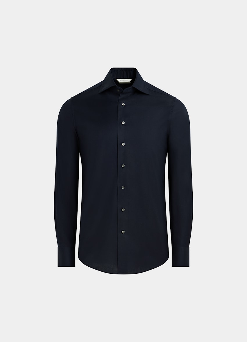 Light Blue Royal Oxford Slim Fit Shirt