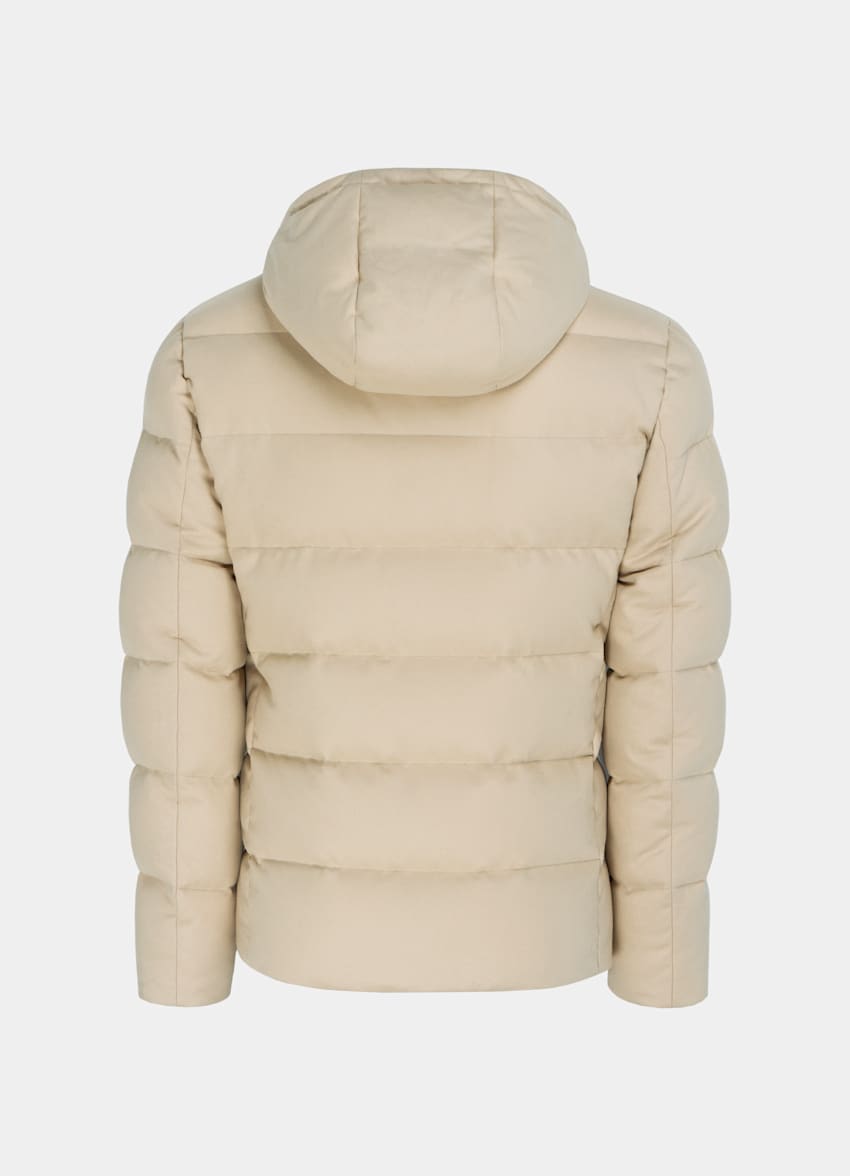 Light Brown Down Jacket