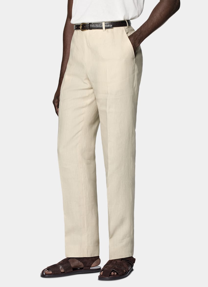 Sand Tailored Fit Havana Suit