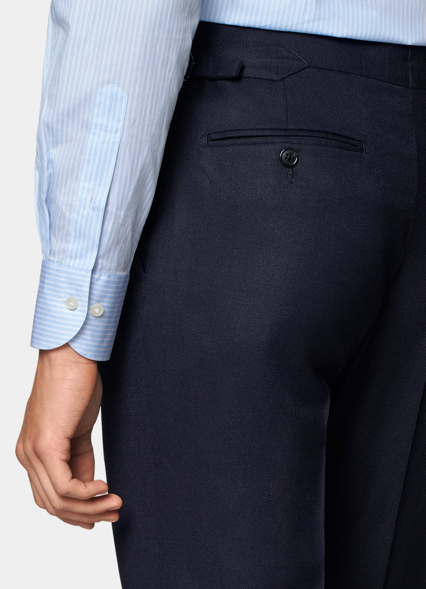 Navy Perennial Tailored Fit Havana Suit