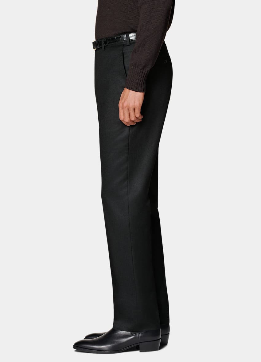 Black Straight Leg Pants