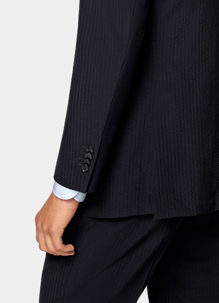 Navy Relaxed Fit Roma Suit