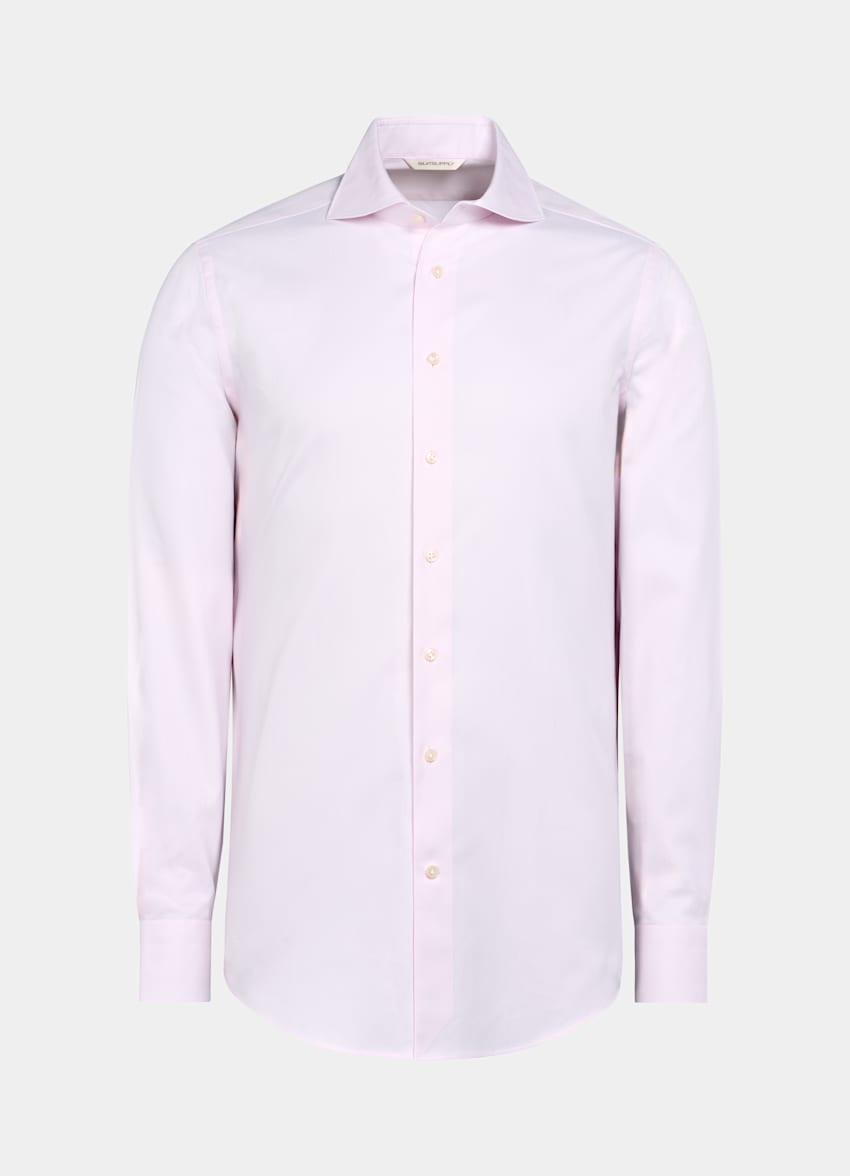 Pink Royal Oxford Slim Fit Shirt
