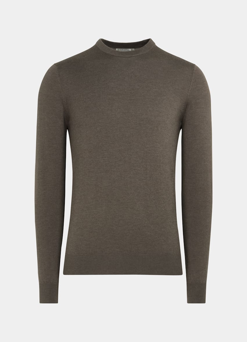 Taupe Crewneck