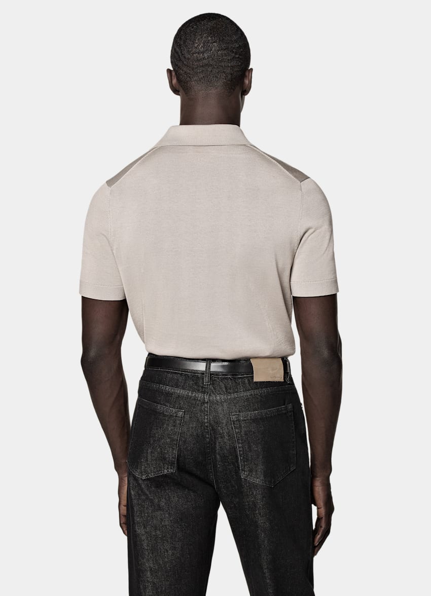 Light Taupe Polo