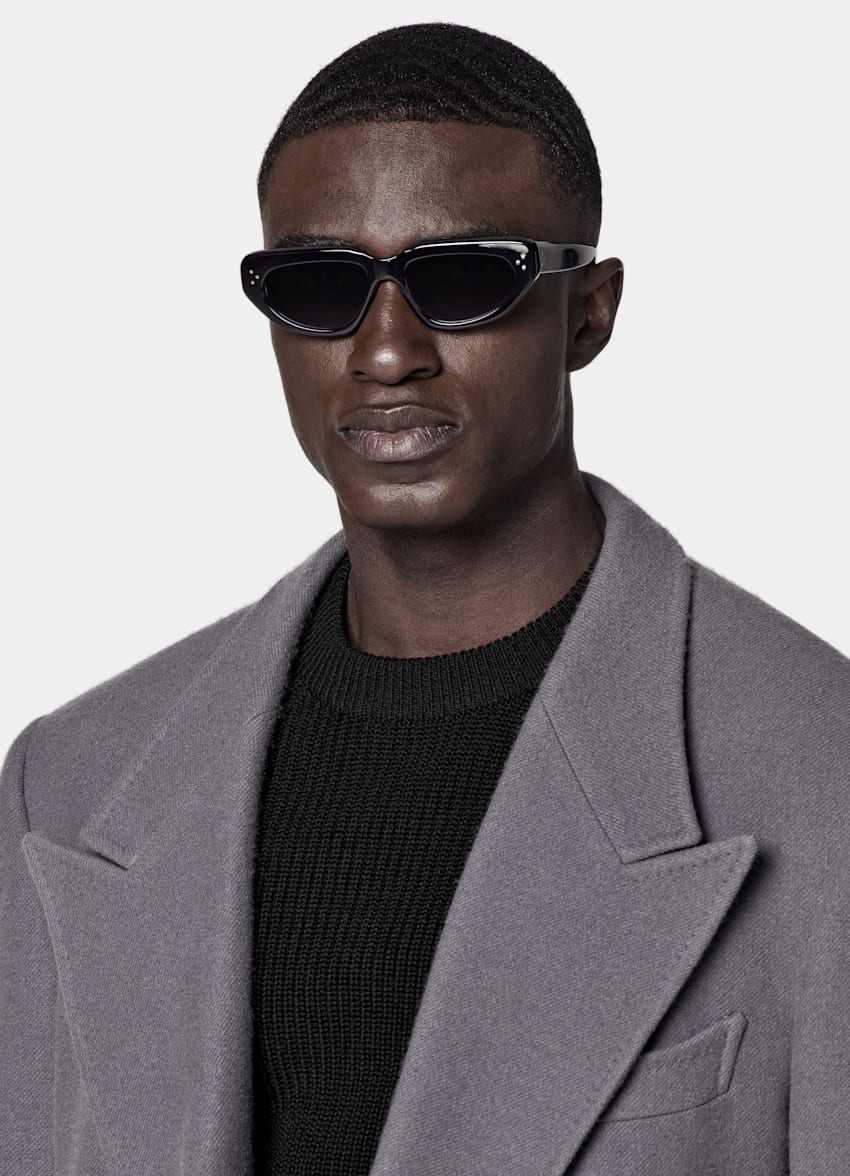 Mid Grey Overcoat