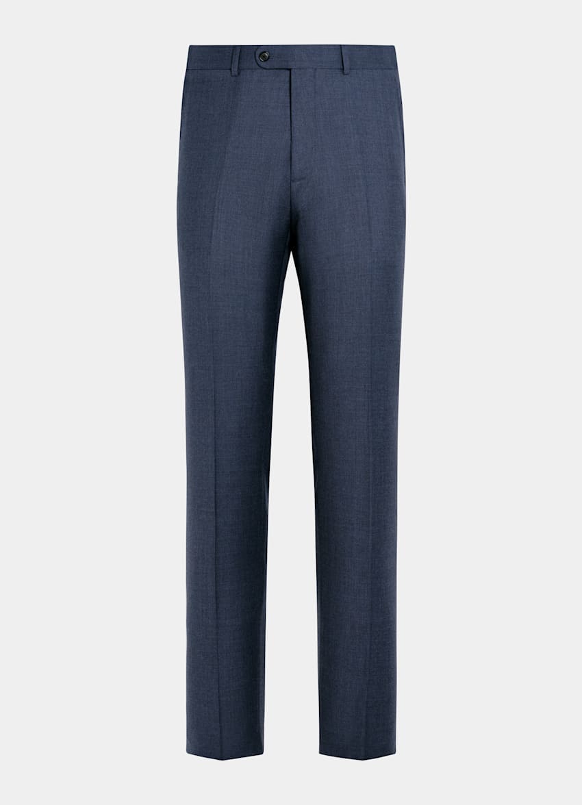 Mid Blue Tailored Fit Havana Suit