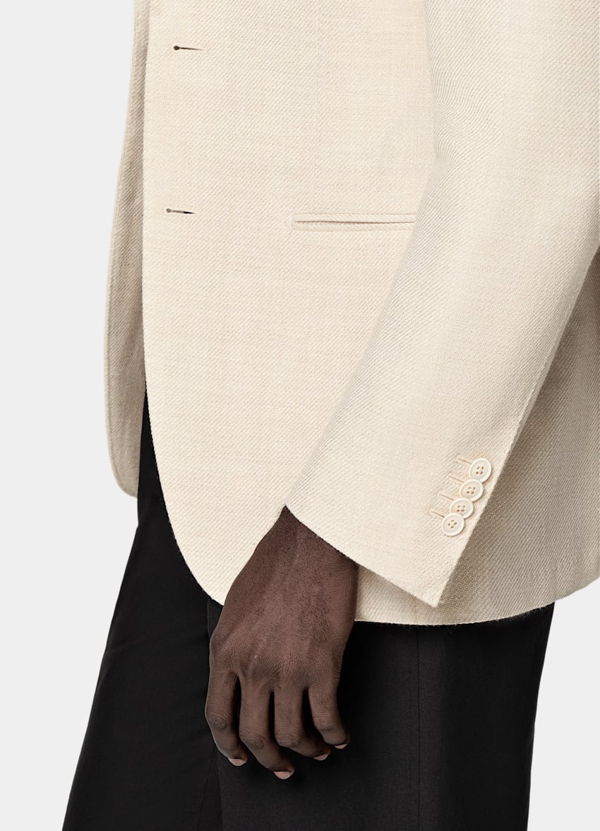 Sand Tailored Fit Havana Blazer