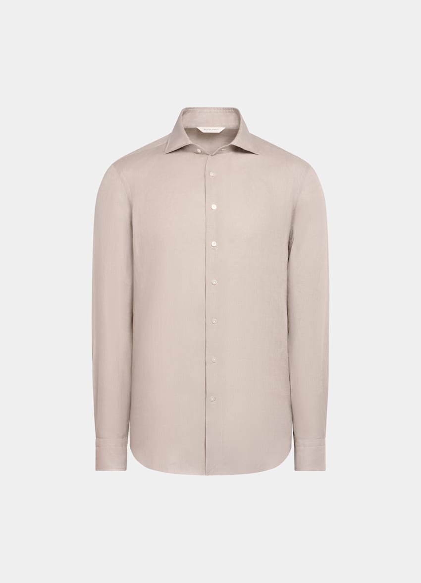 Mid Blue Tailored Fit Shirt