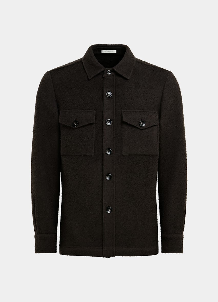 Dark Brown William Shirt-Jacket