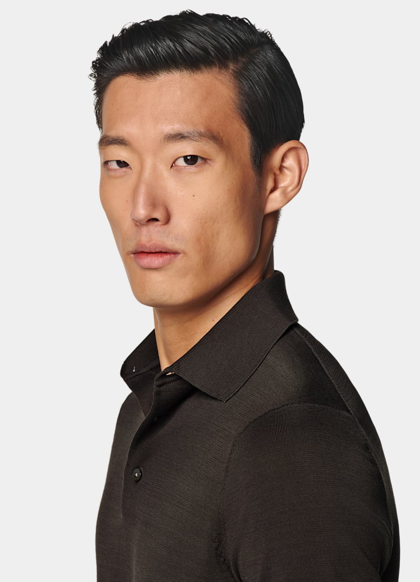 Dark Brown Polo