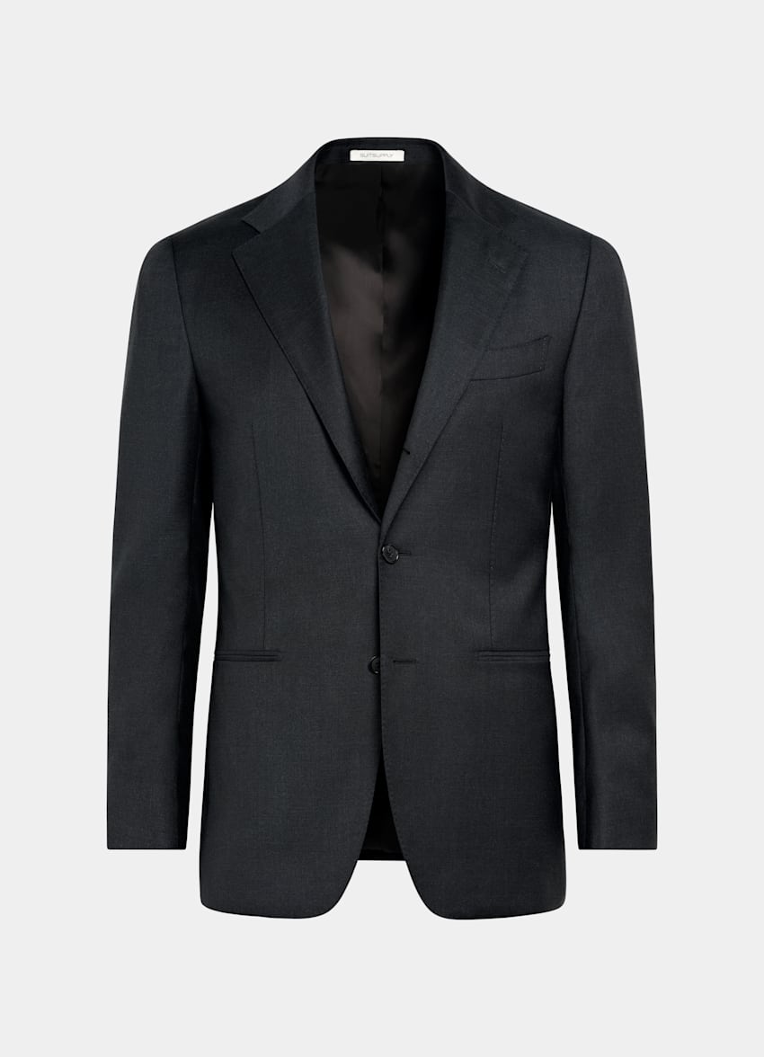 Dark Grey Perennial Tailored Fit Havana Suit
