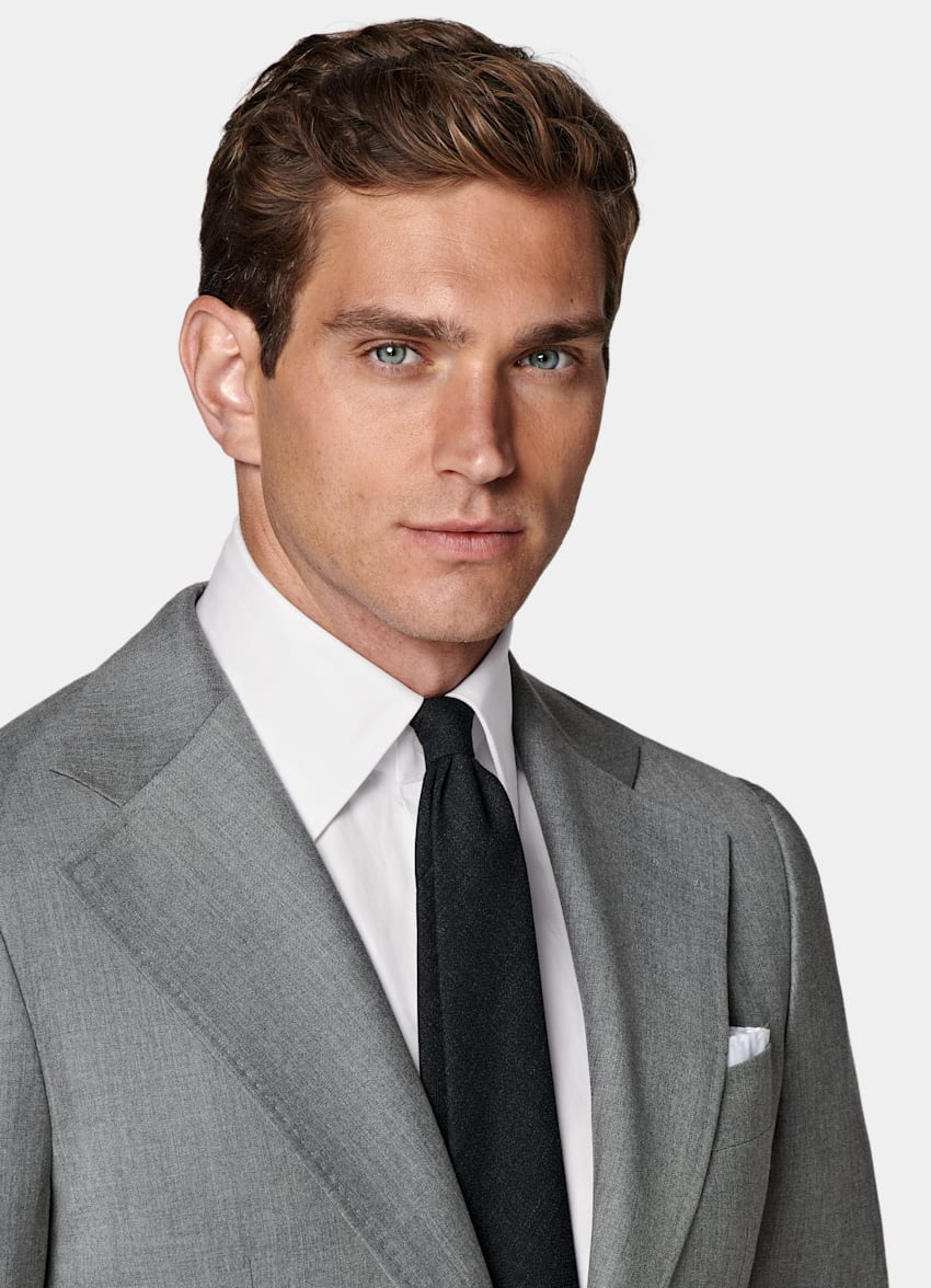 Mid Grey Perennial Tailored Fit Havana Suit