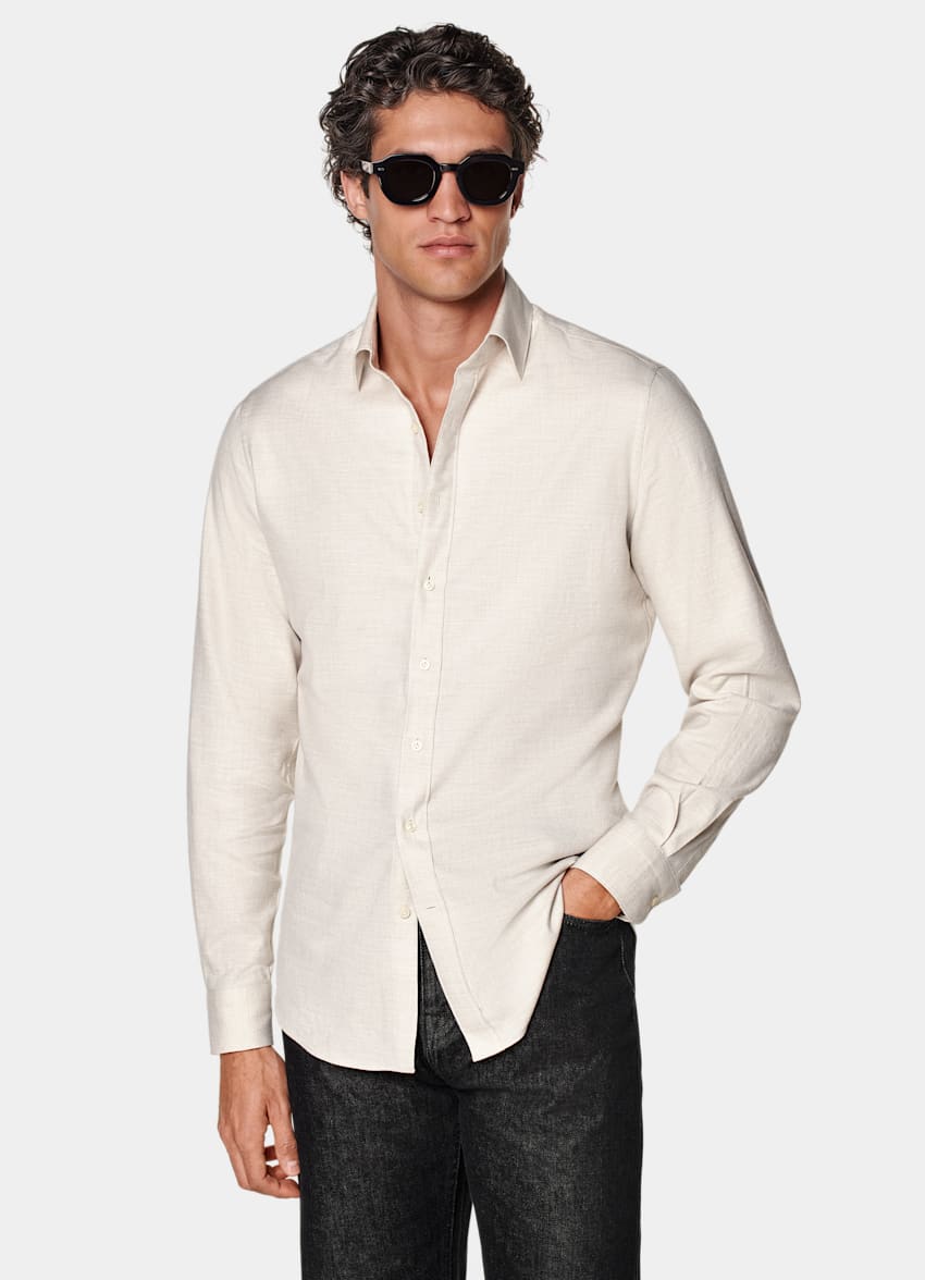 Sand Tailored Fit Shirt