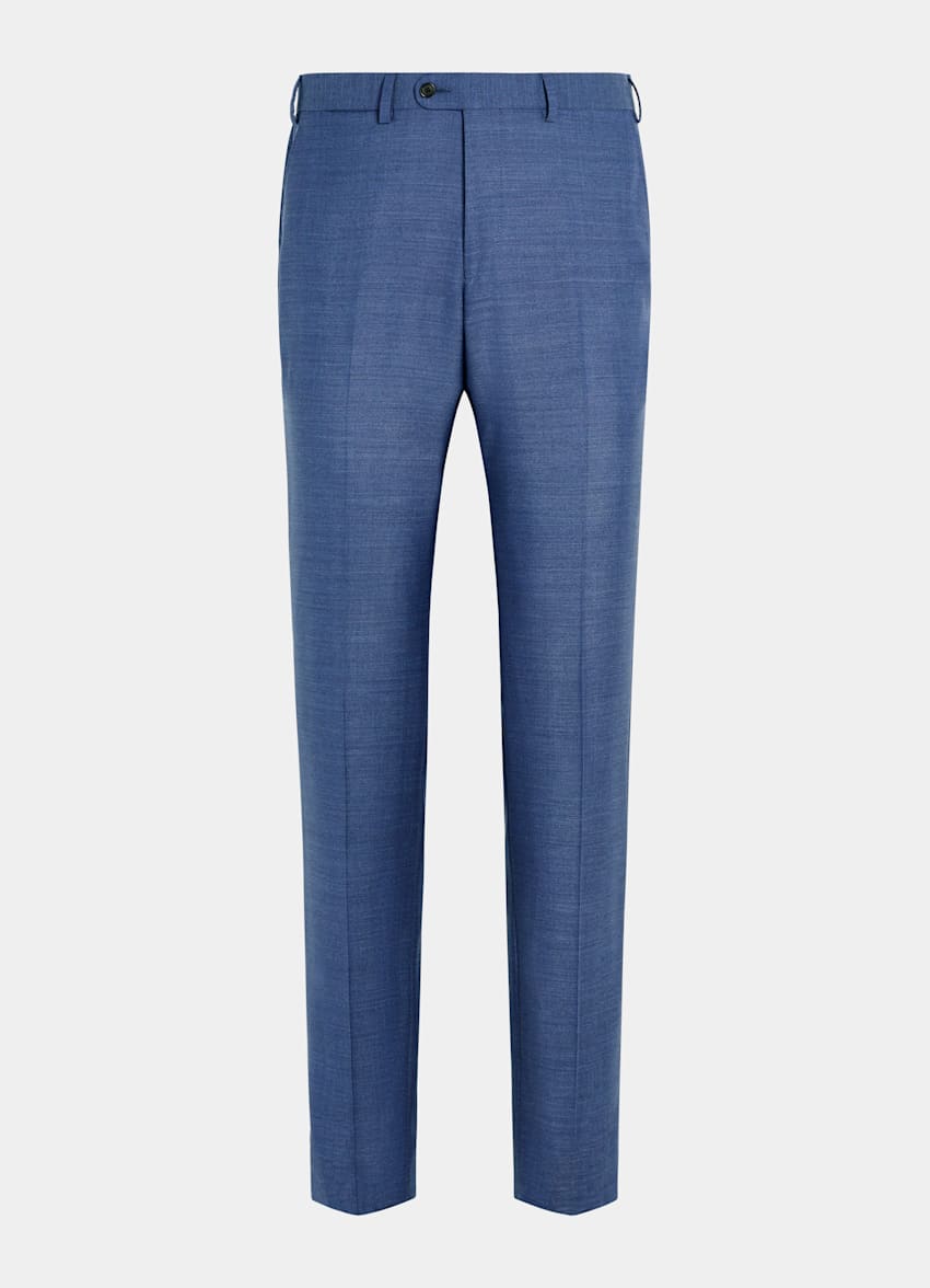 Mid Blue Perennial Tailored Fit Havana Suit