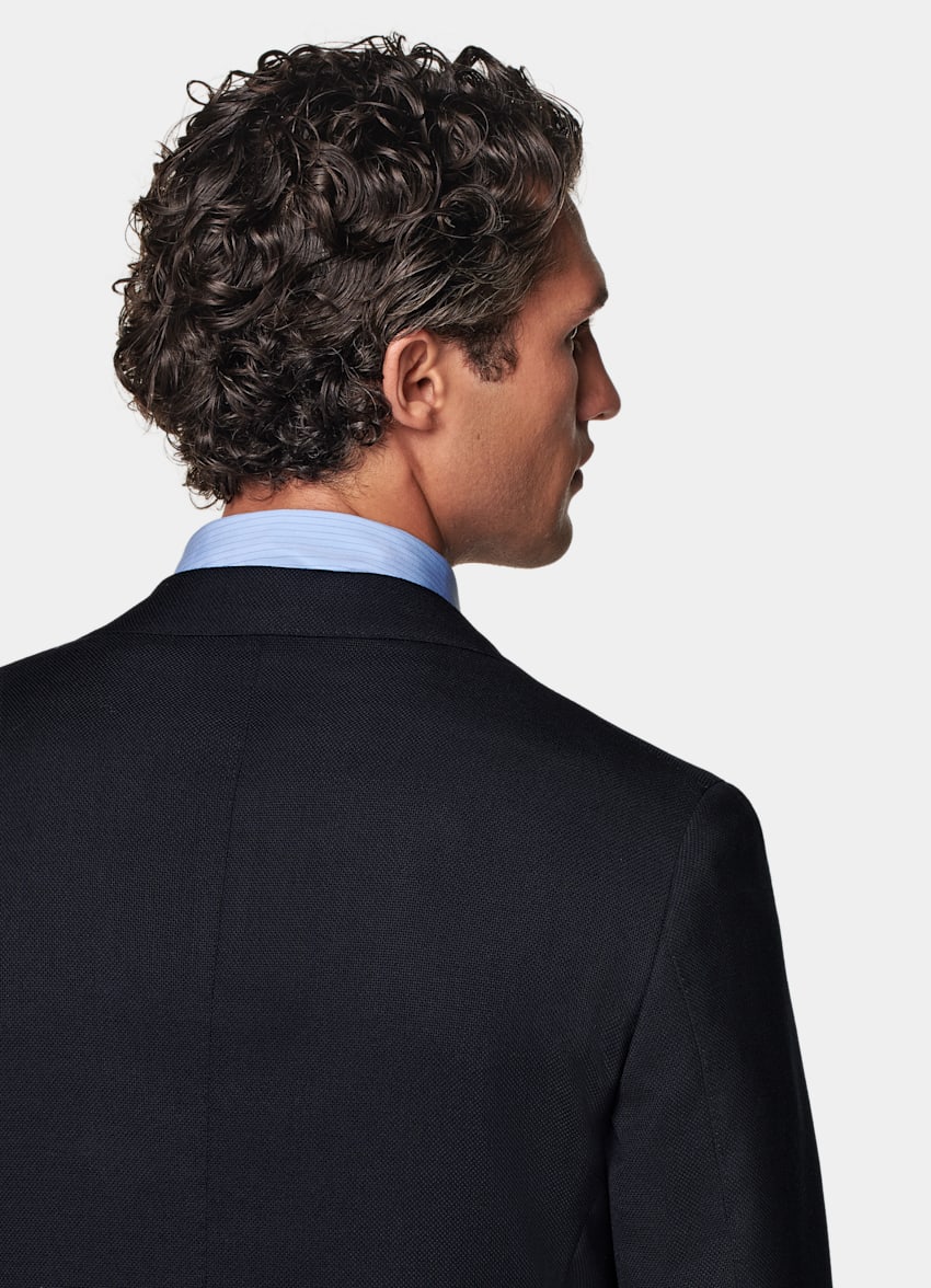 Navy Tailored Fit Havana Blazer