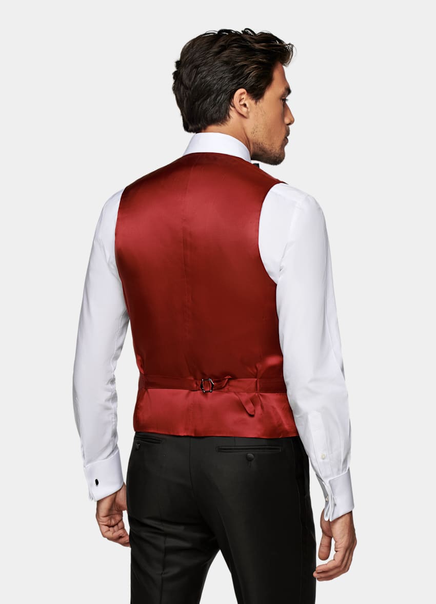 Black Tuxedo Waistcoat