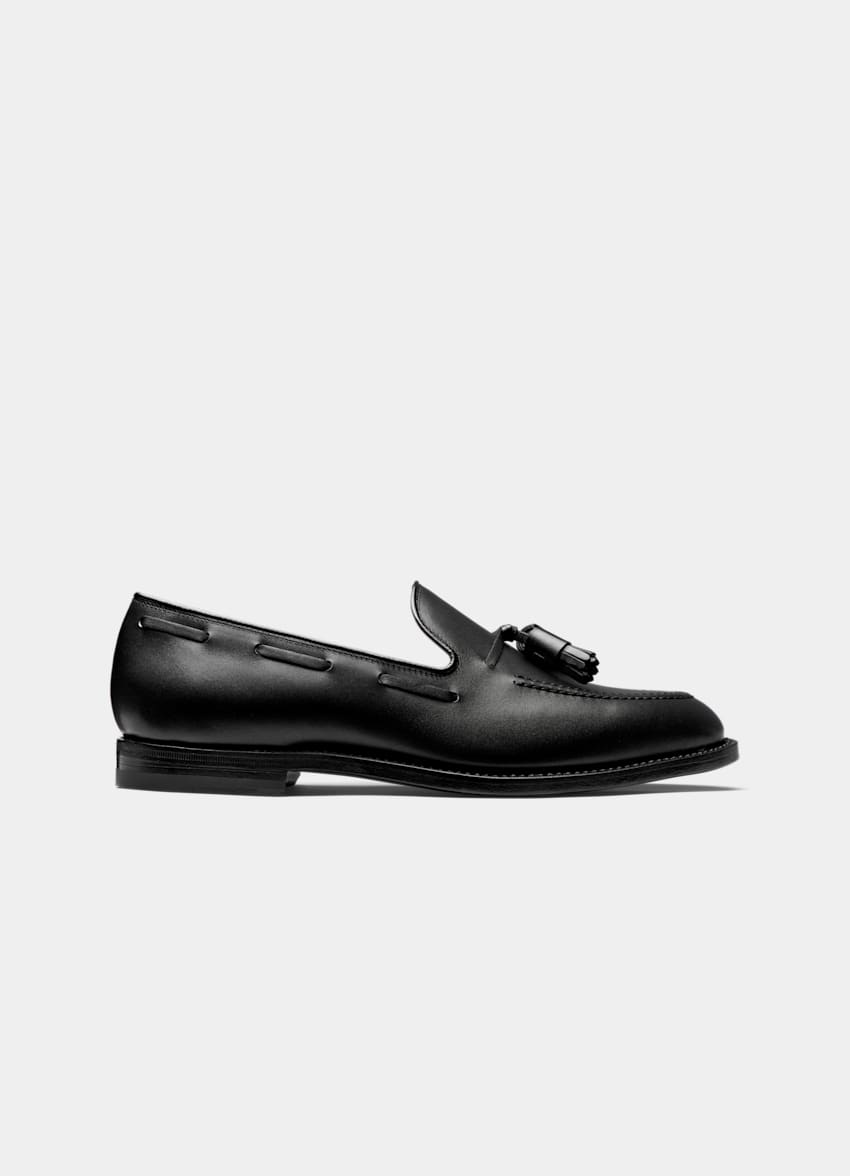 Black Tassel Loafer