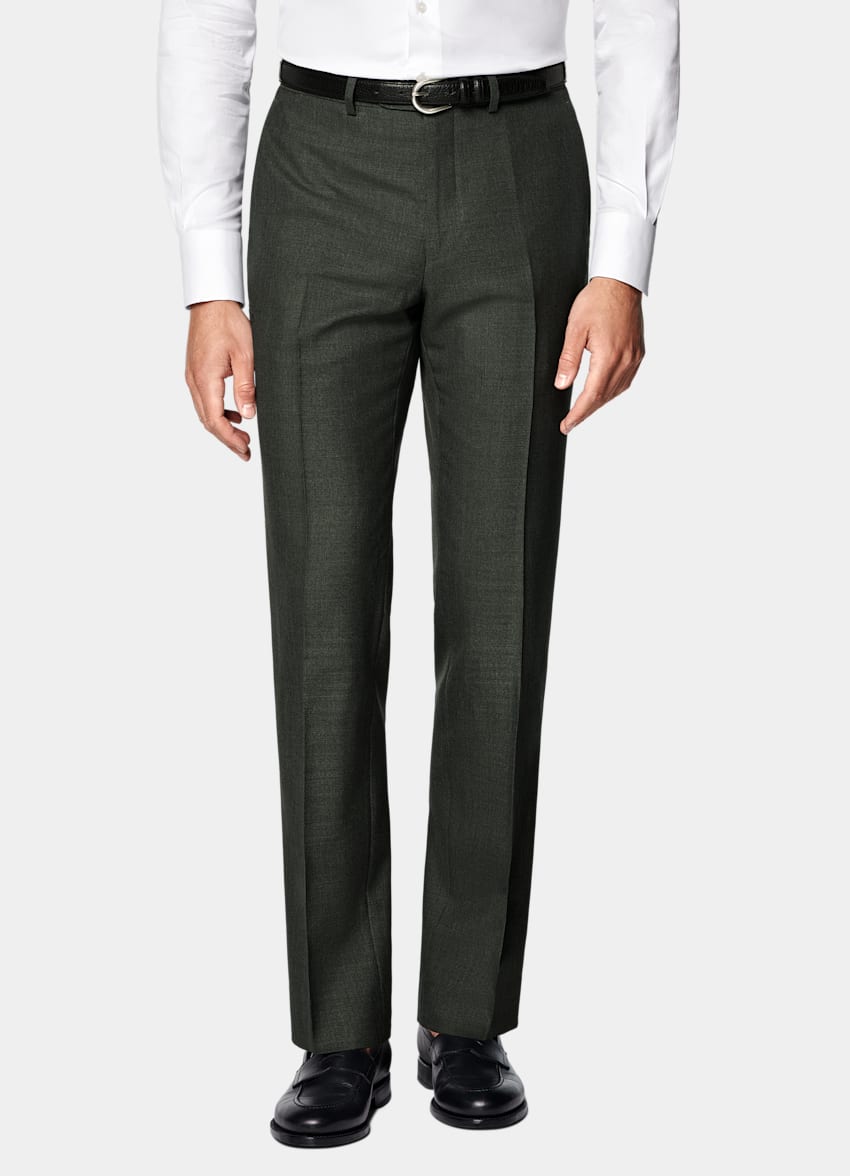 Dark Green Perennial Tailored Fit Havana Suit