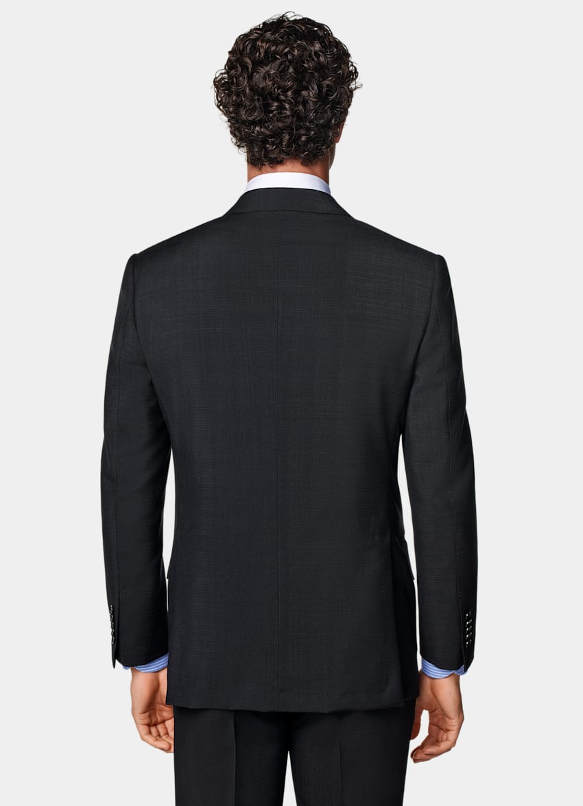 Navy Tailored Fit Milano Suit