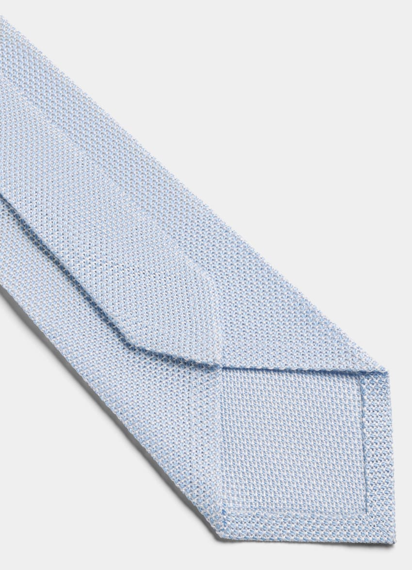 Light Blue Grenadine Tie