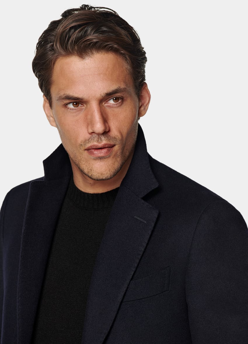 Navy Overcoat
