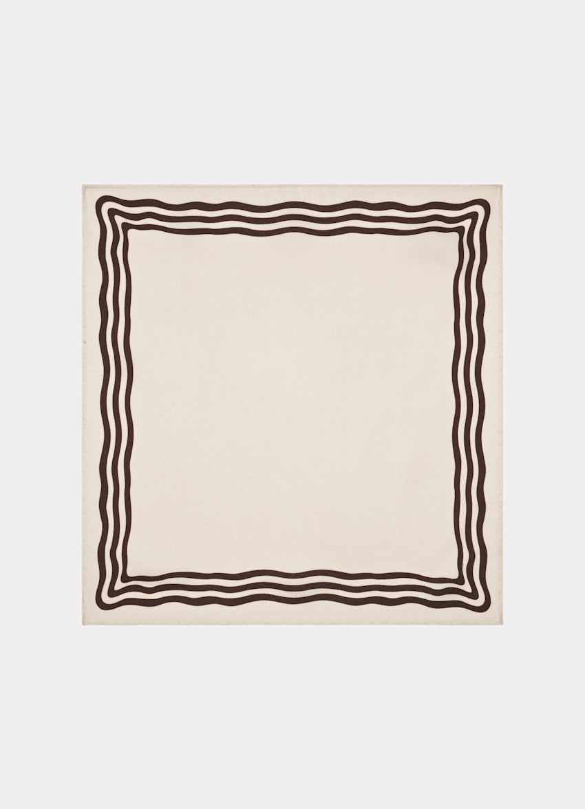 Light Brown Pocket Square