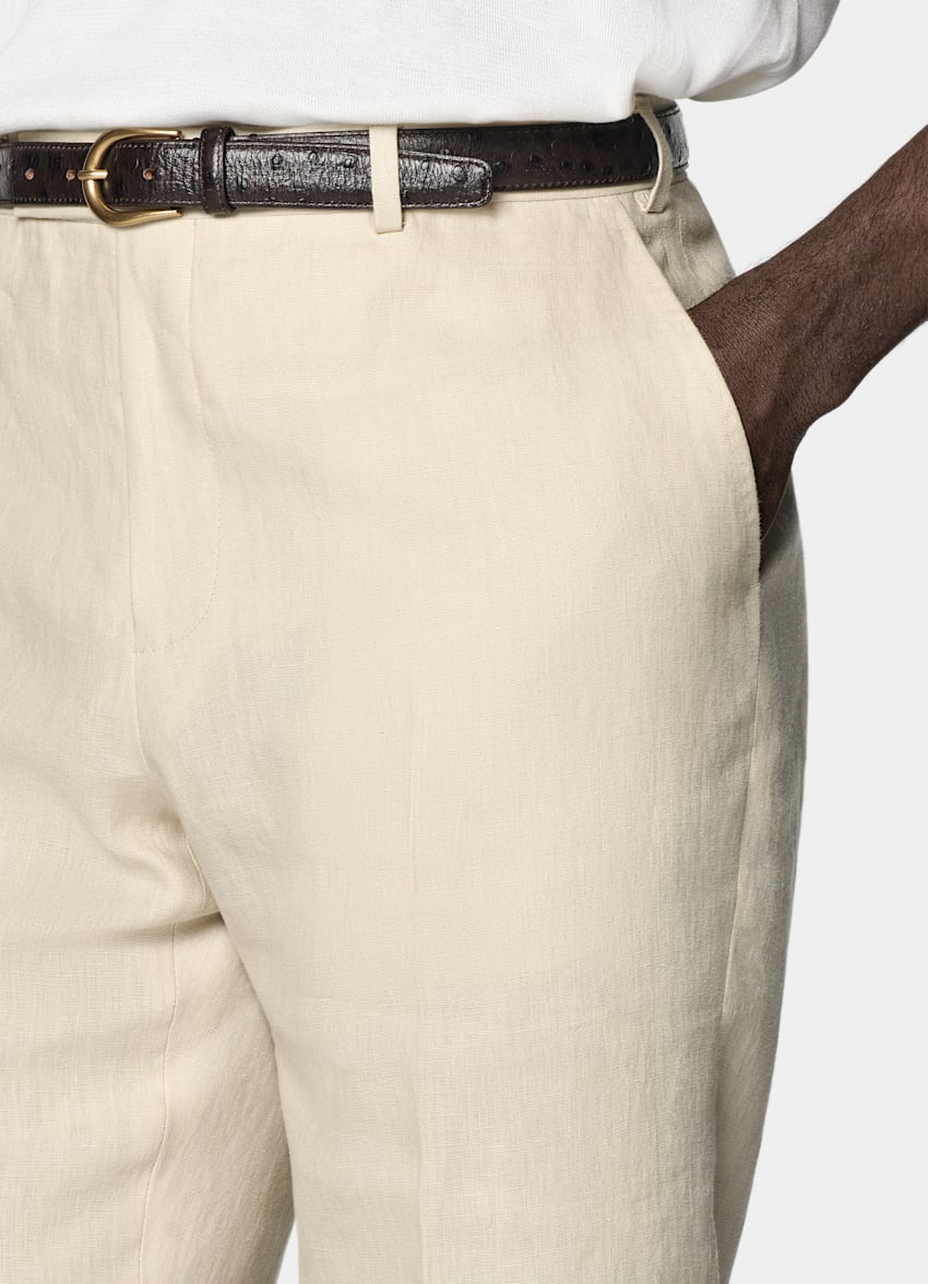 Sand Tailored Fit Havana Suit